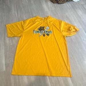 Yellow and green tomahawks short